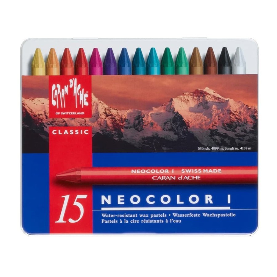 

Crayon Carandache Neocolor I 15 Warna