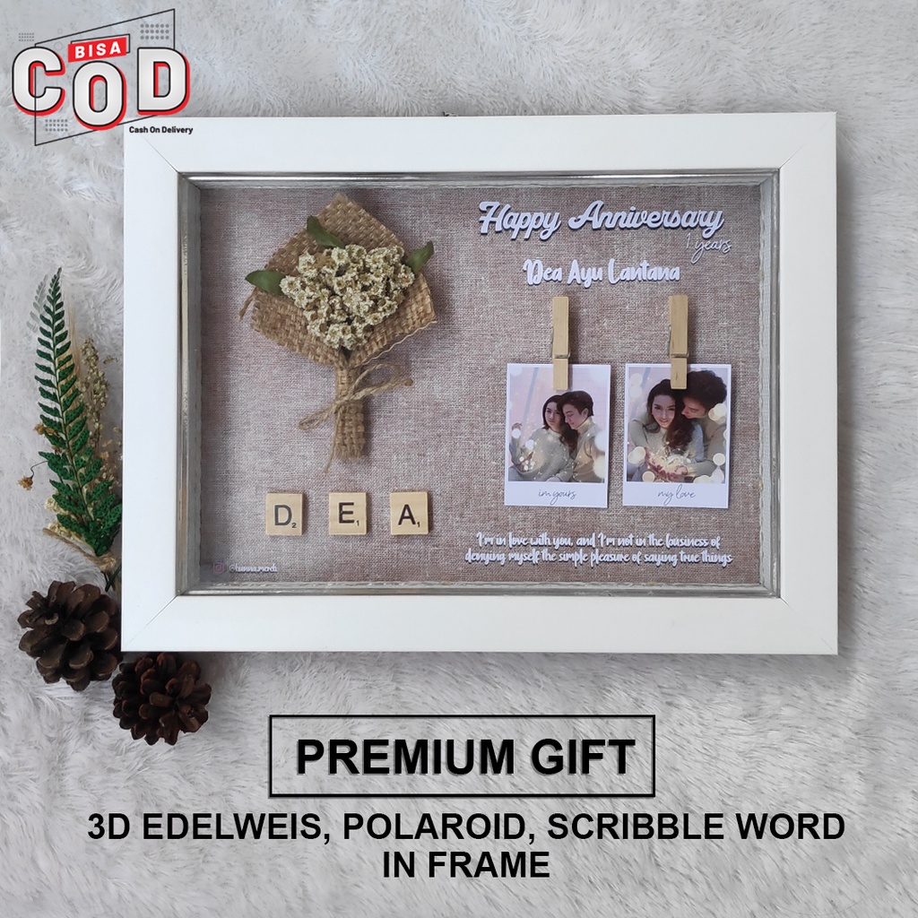 Custom Kado Hadiah Ultah Murah - Hiasan Dinding Ulang Tahun - Custom Hadiah Ultah Pacar - Custom Hia