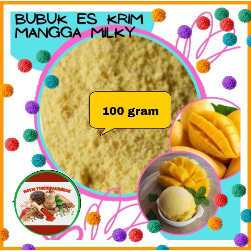 Bubuk Es Krim Rasa Mangga Milky