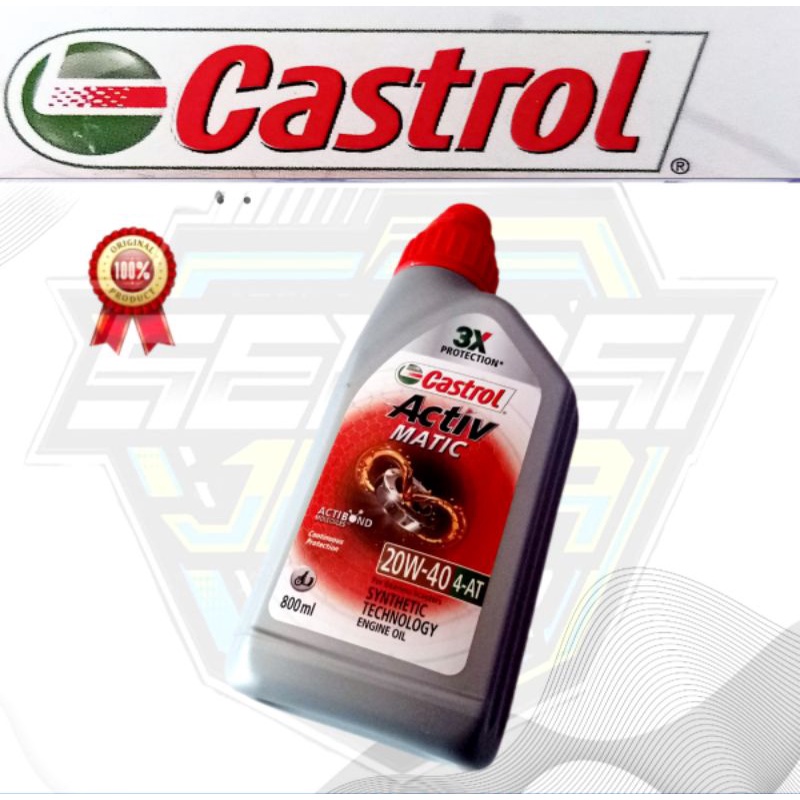 OLI Castrol 0.8 Liter Activ Metic 20W-40 4-AT