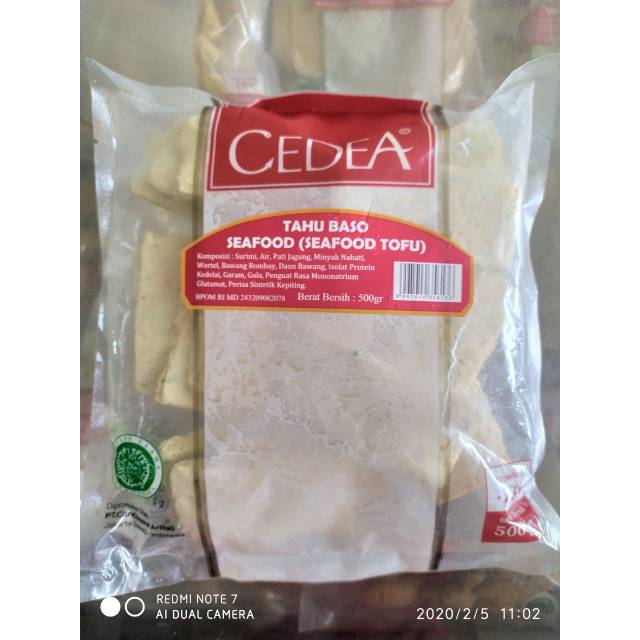 

Promo !! Cedea tahu baso seafood