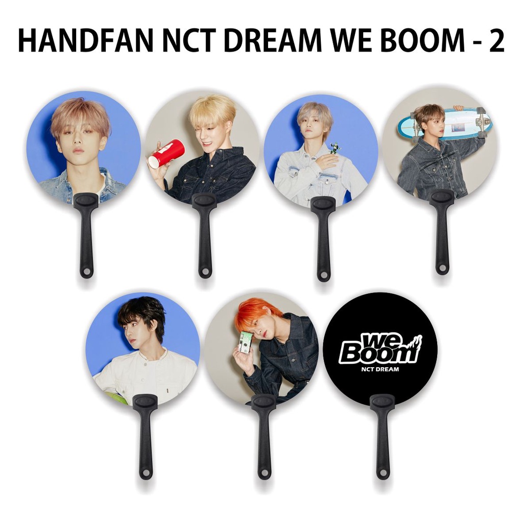 [READY STOCK] KIPAS TANGAN / HANDFAN NCT DREAM WE BOOM 2