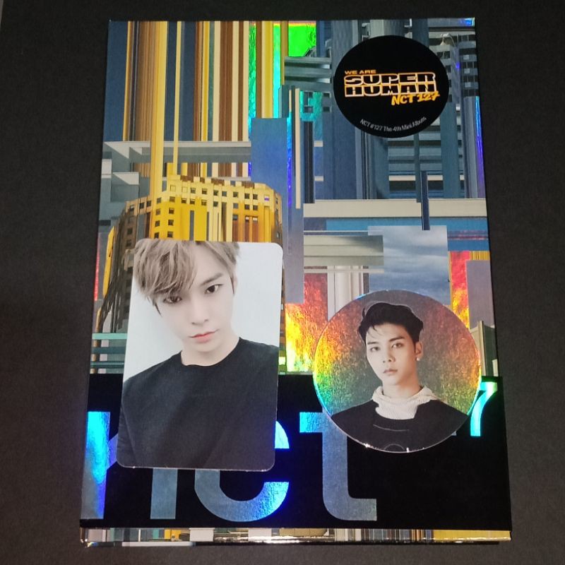 ALBUM UNSEALED NCT 127 SUPERHUMAN (SUHUM) PC DOYOUNG CC JOHNNY