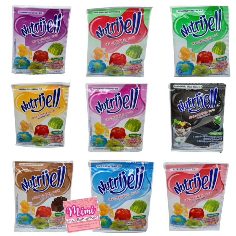 

Forisa NUTRIJELL all varian 15gr Jelly Buah / Cokelat