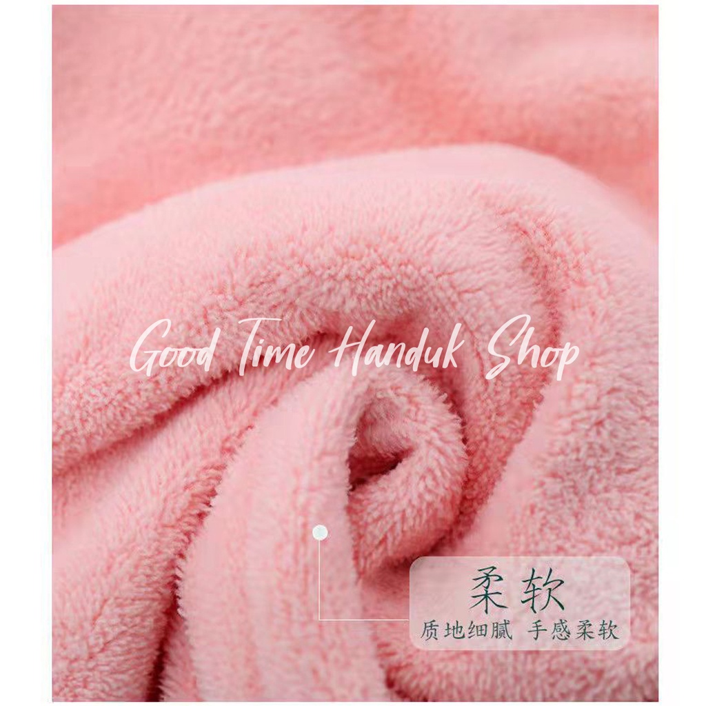 Handuk Keramas Model Kancing / Topi Beruang / Topi Pita Import Microfiber Handuk Pengering Rambut Head Towel Fast Dry Hair Handuk Kepala