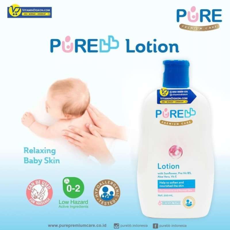 Pure BB Lotion Cream Bayi