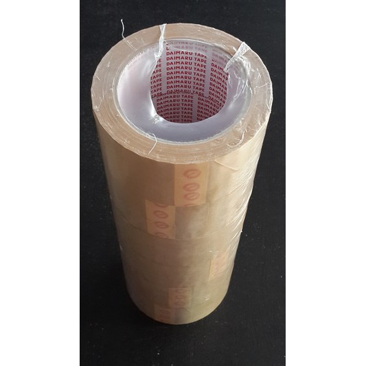 

Lakban Isolasi Daimaru Coklat 1 Roll