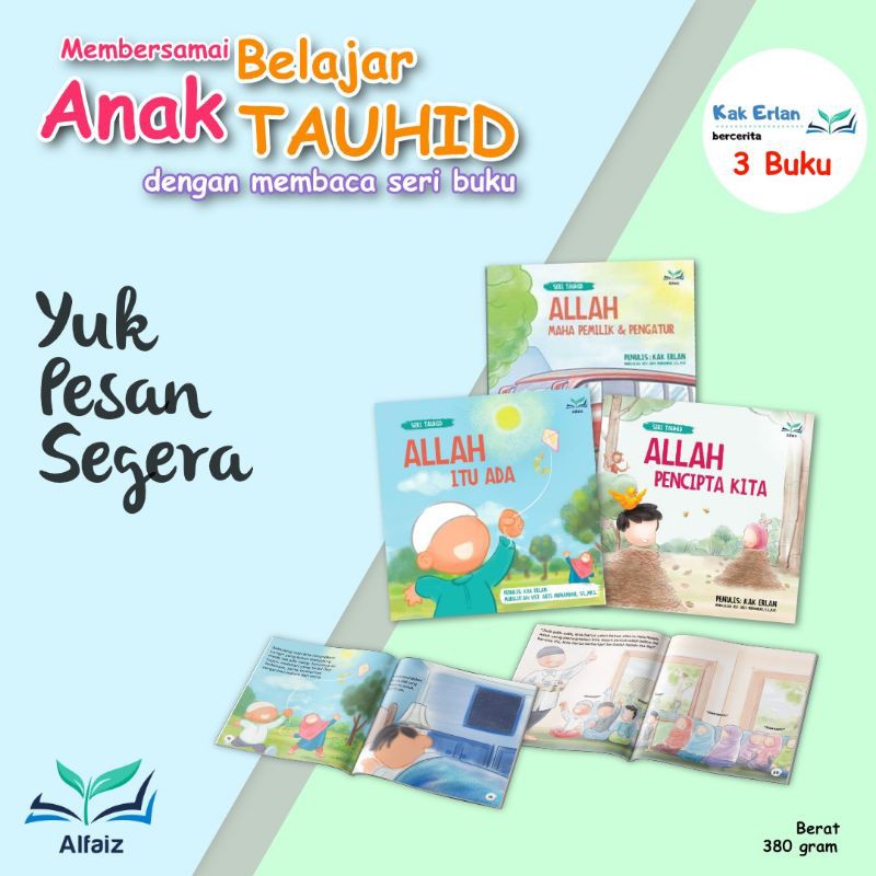 Buku Anak Tauhid kak Erlan