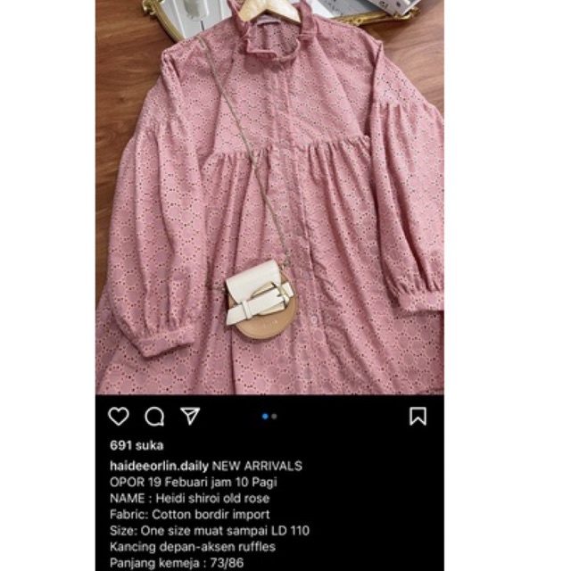 preloved heidi shiroi haidee orlin