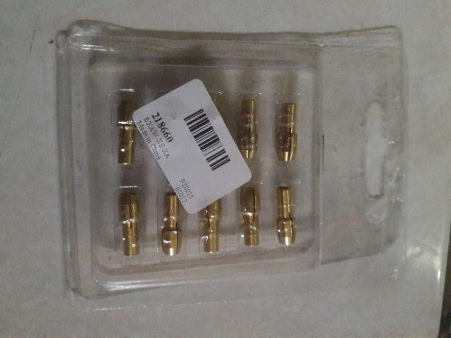 ❤crazymallueb❤10pcs Collet Chuck Tembaga Kuningan Mini Untuk Bor Motor Shaft