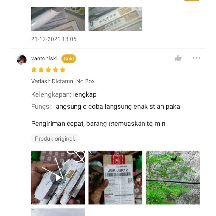[ ORIGINAL ] Dictamni Cream Wasir Salep Ambeyen Herbal Ambeien Asli 100% Ampuh Daun Ungu