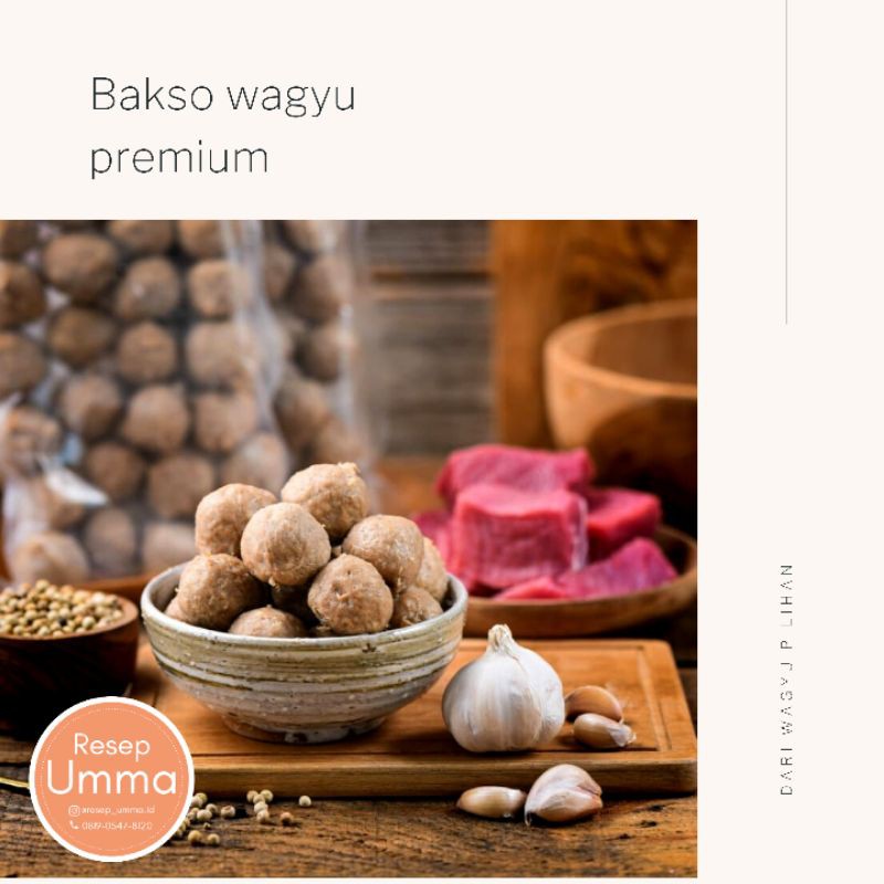 

bakso wagyu premium/ bakso homemade non MSG