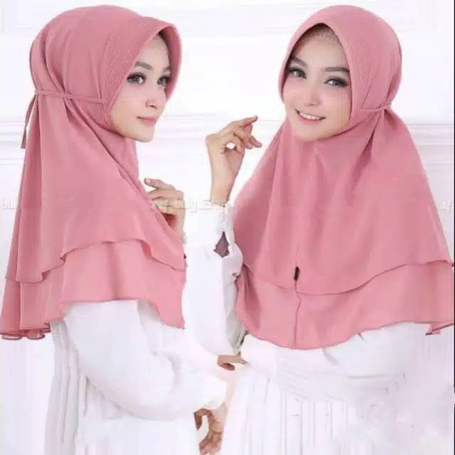 Hijab Jilbab Instan Pad Ceruty