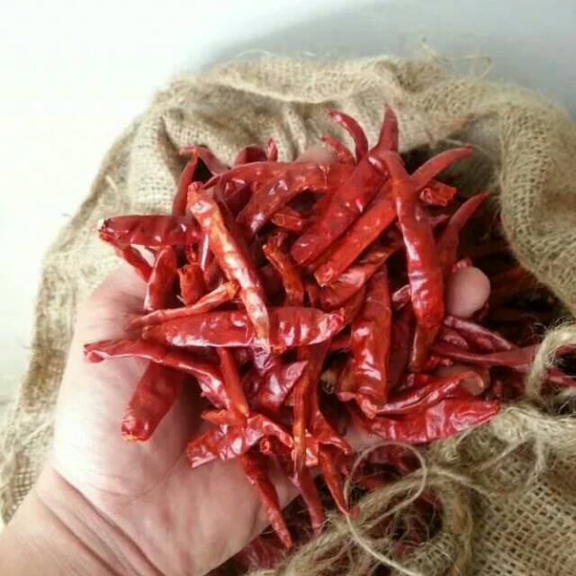 

Cabai cabe Kering Aceh Grade A 1kg