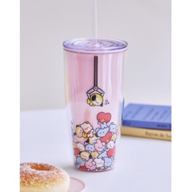 [ORDER] BT21 Mug Cup Coaster Cold Cup Tumblr