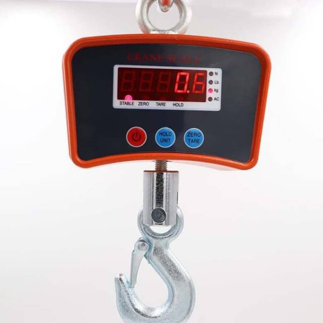 Timbangan gantung digital 1000kg 1ton / timbangan digital 1ton / timbangan gantung 1000kg