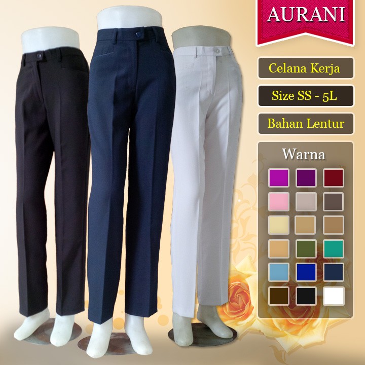 Ukuran Celana  Baggy  Pants  Wanita Berdasarkan Berat Badan 