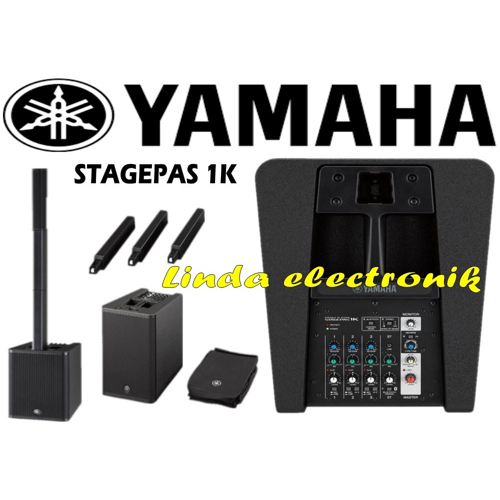 YAMAHA STAGEPAS 1K ORIGINAL SPEAKER COLUMN AKTIF PORTABLE 12 INCH