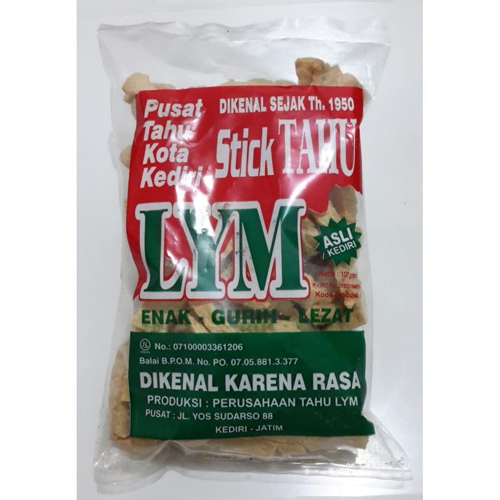 

Stik Tahu LYM Oleh Oleh Kediri ~ kp1720