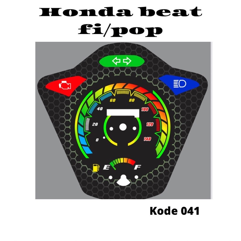 Papan panel speedometer Honda Beat Fi / Beat Pop