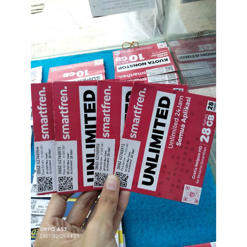 Kartu paket Smartfren unlimited