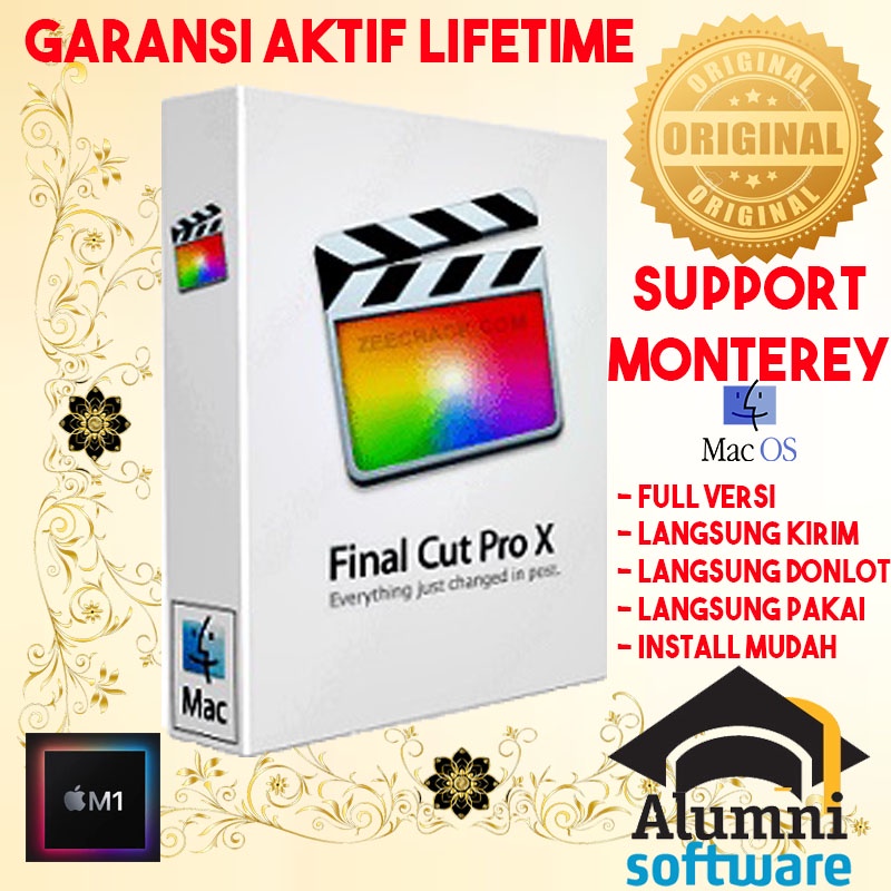 [FULL VERSION] Final Cut Pro X 6 Mac MONTEREY - GARANSI AKTIVASI