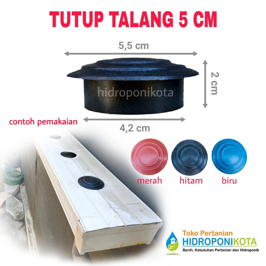 tutup talang 5cm - TUTUP TALANG 5 CM MOTIF