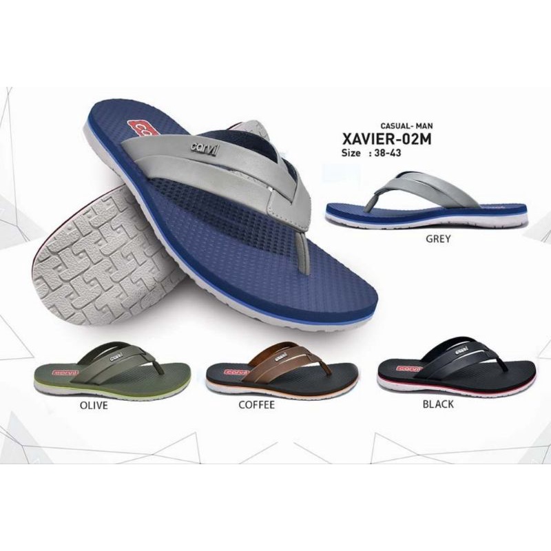 CARVIL XAVIER-02M | SANDAL CASUAL PRIA ORIGINAL