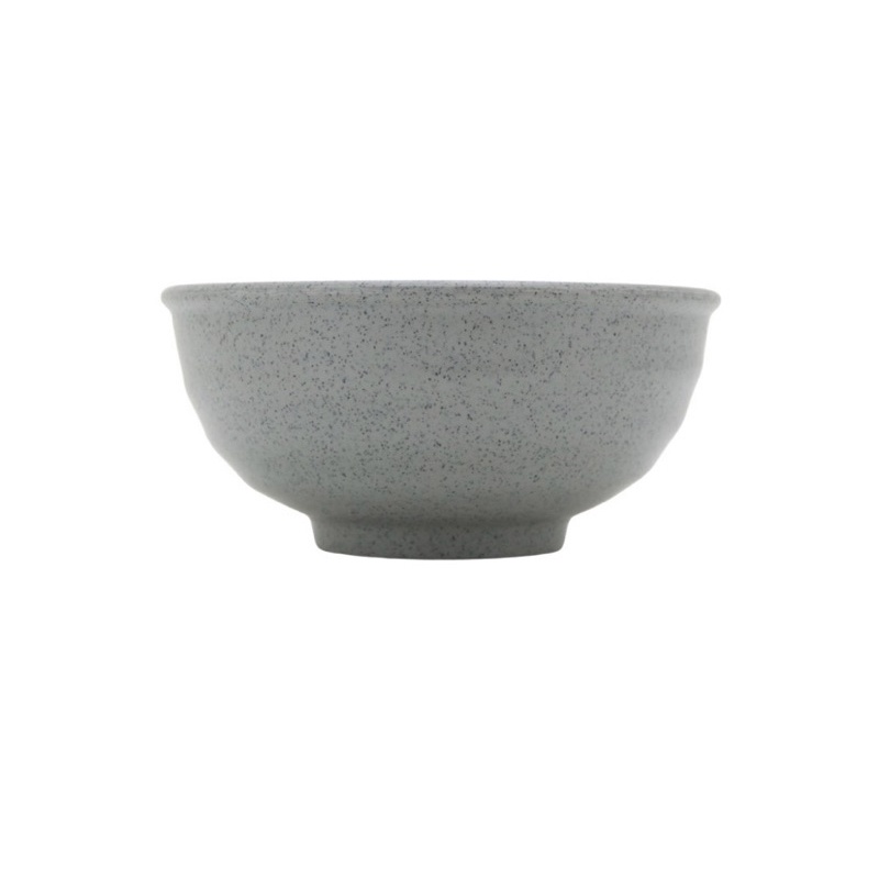 Mangkok Sup / Nasi / Kuah Melamin  ONYX 4.5, 6.5 &amp; 7.5 inch ABU -ABU /  JAPANESE BOWL MELAMINE GREY