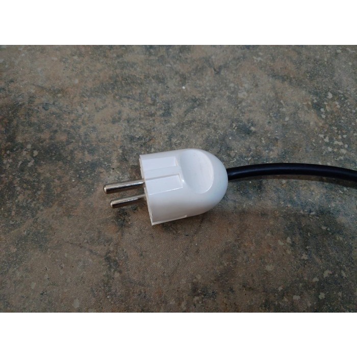 Steker Arde / Colokan Listrik Bulat Broco - Kabel ATAS
