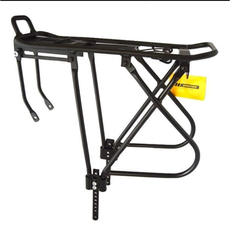 Rak Bagasi Belakang Sepeda Rear Pannier Bahan Alloy United