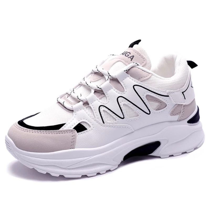 R9 CUCI GUDANG SRN Sepatu Sneakers Wanita AG03-PUTIH