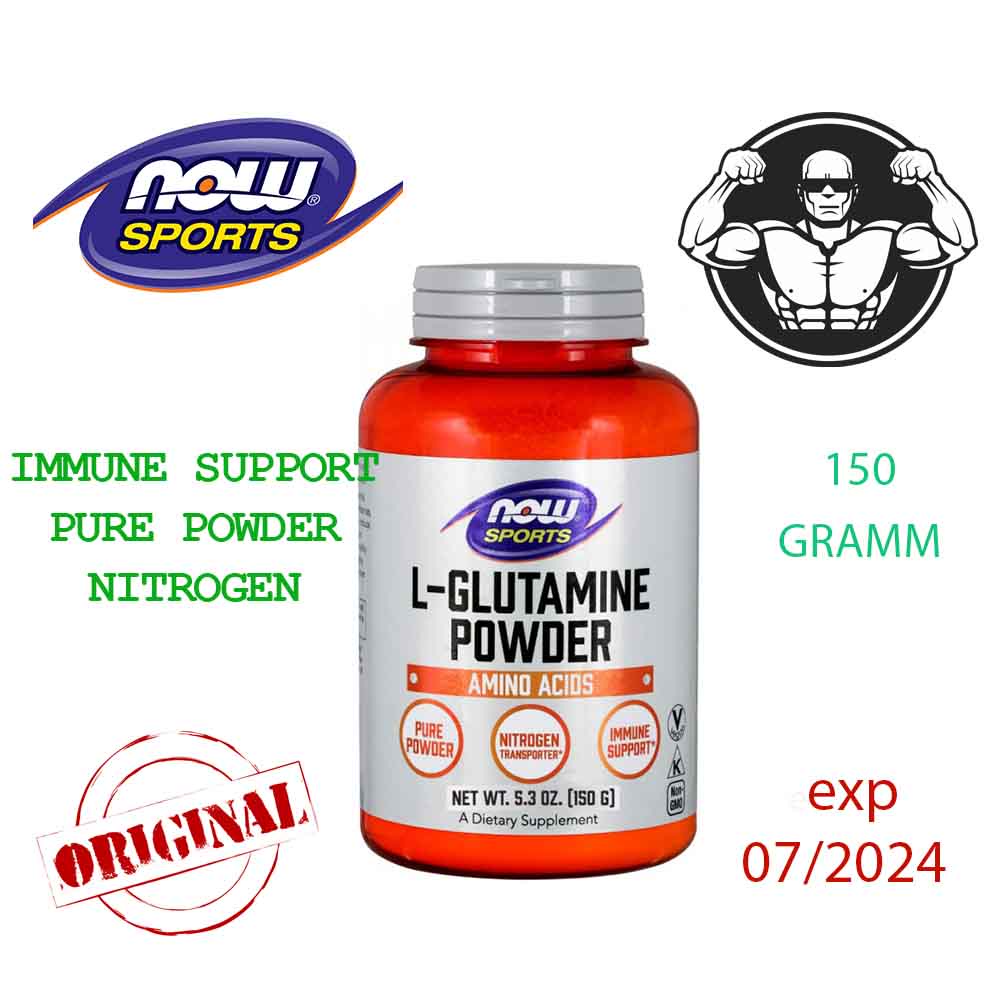 NOW SPORTS L-GLUTAMINE glutamine