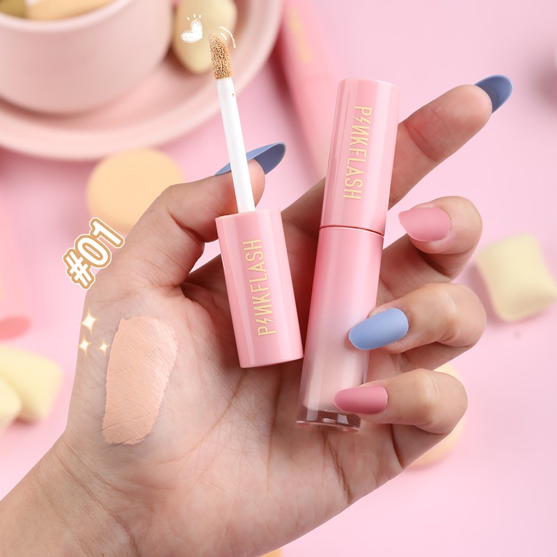 PINKFLASH #OhMyBreath Liquid Concealer Tahan Air Tahan Lama-01