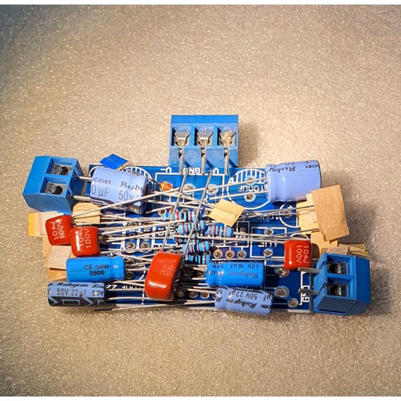 PCB TDA7294/7293 2Layer Tambah komponen dan terminal 1set Tanpa IC