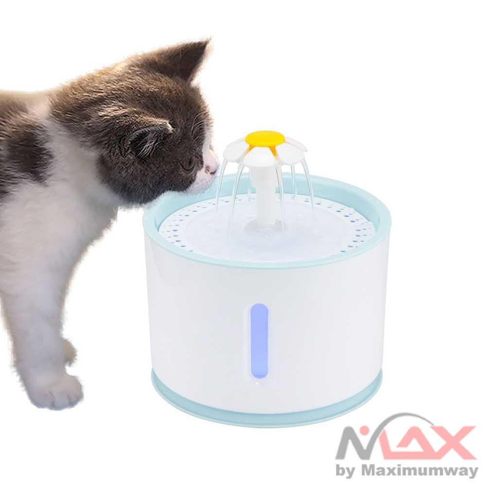 Pet Auto Drink / Dispenser Tempat Minum Anjing Kucing Kelinci tetap hygienist higenis air mancur electrik  TaffHOME Water Dispenser Fountain Tempat Minum Anjing 2.4L - DR008 Tempat Makan Minum Kucing Anjing Model Dispenser