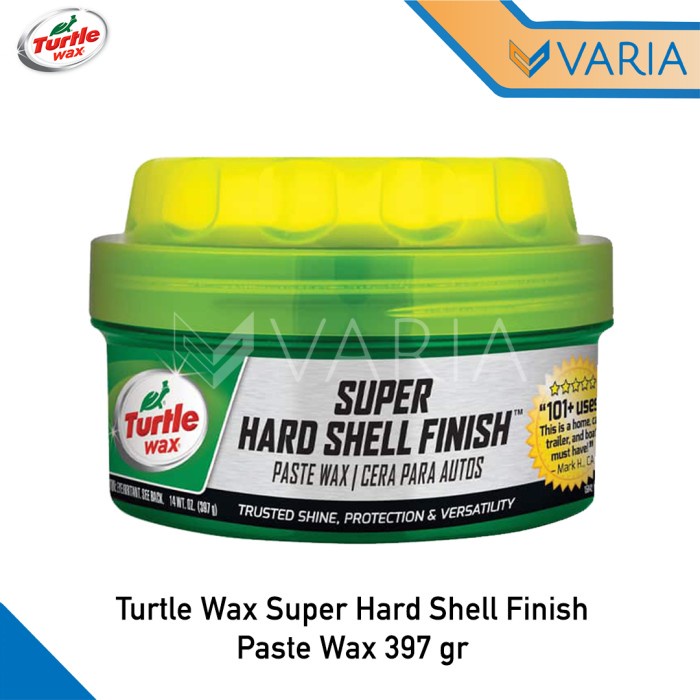 Turtle Wax Super Hard Shell Finish Paste Wax 397 gr Pengkilap Mobil