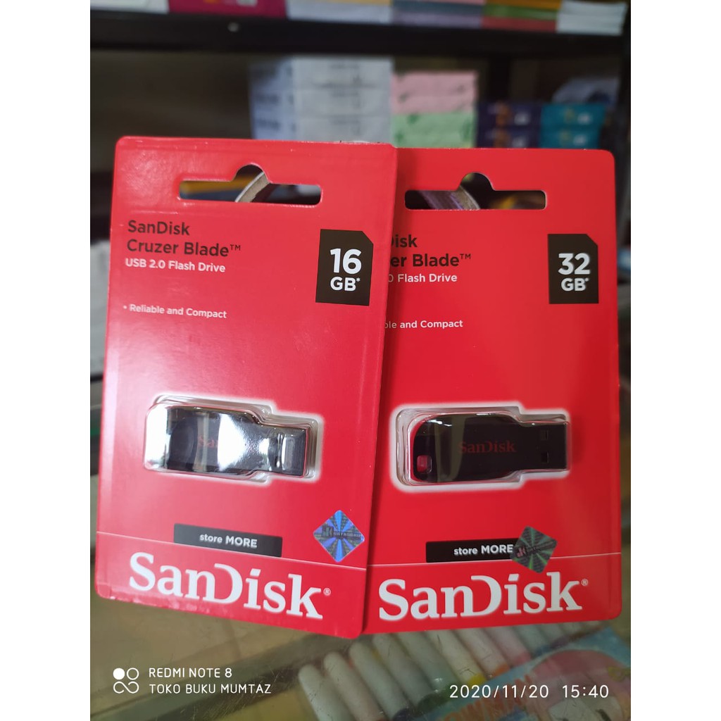 

Flashdisk Sandisk 16 GB ; 32 GB