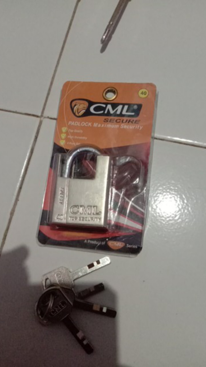 Gembok Jaket 40 50 Mm Nekel Memiliki Pelindung Baju Sehingga Anti Susah Potong Grinda Jebol