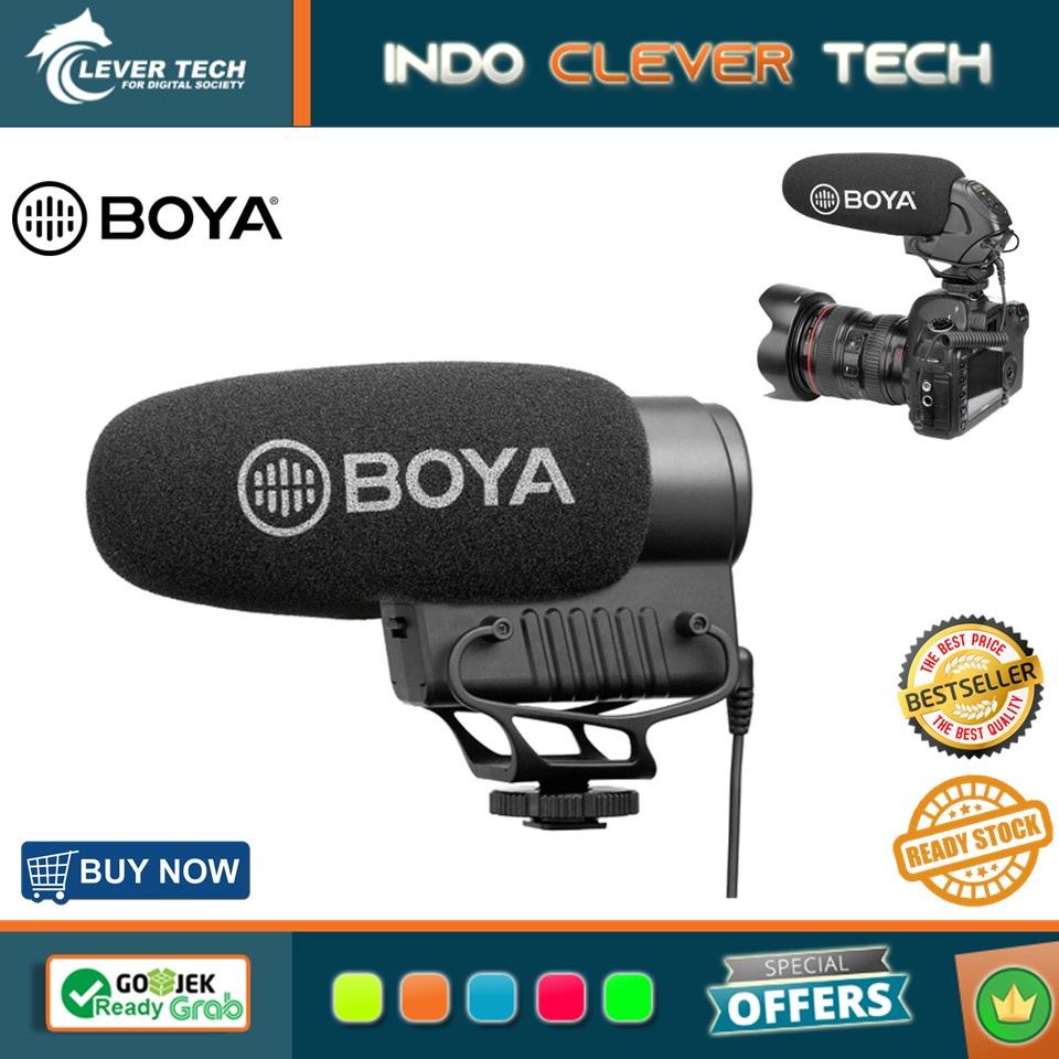 Boya BY-BM3051S Stereo/Mono Shotgun Microphone