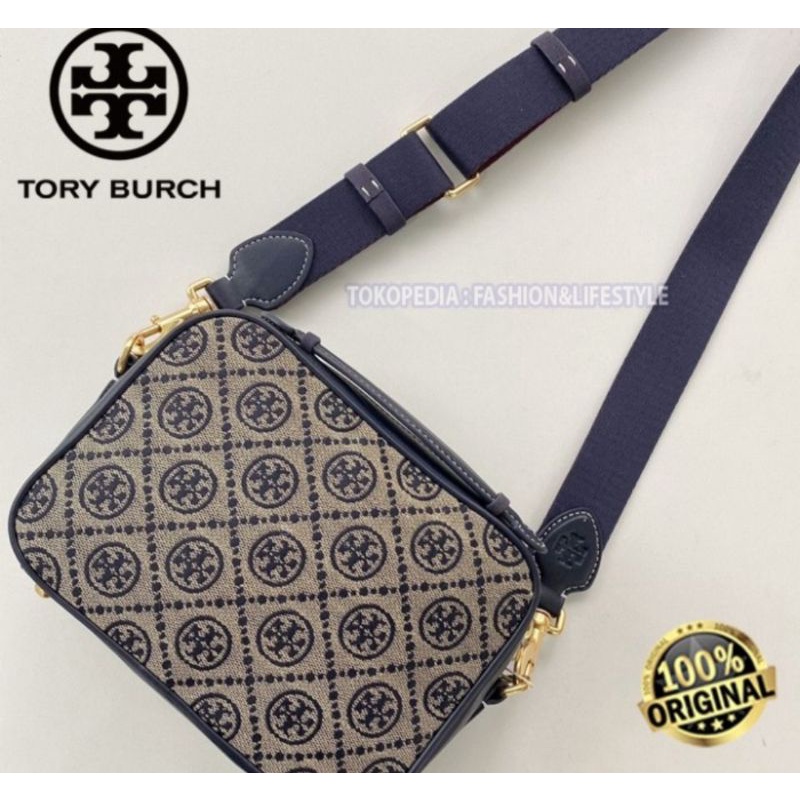 Tas Tory burch T monogram