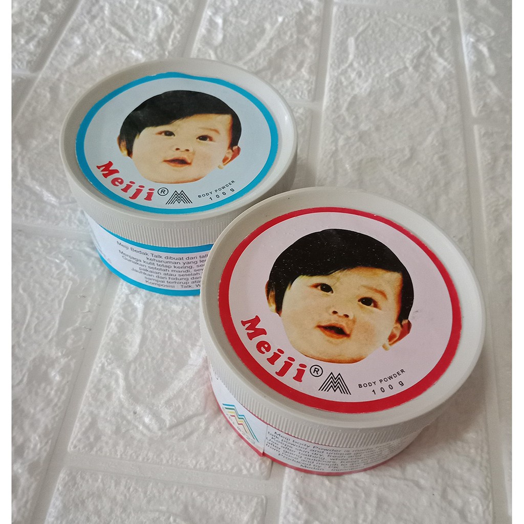 Bedak Bayi Meiji 100 GR