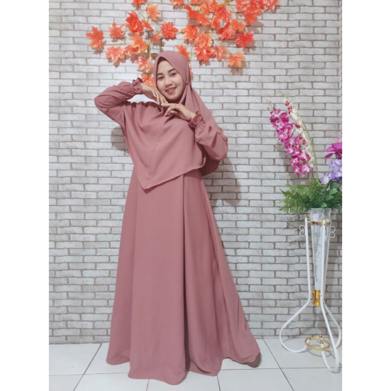 GAMIS SET POLOS ARA DAILY BY AKIFA