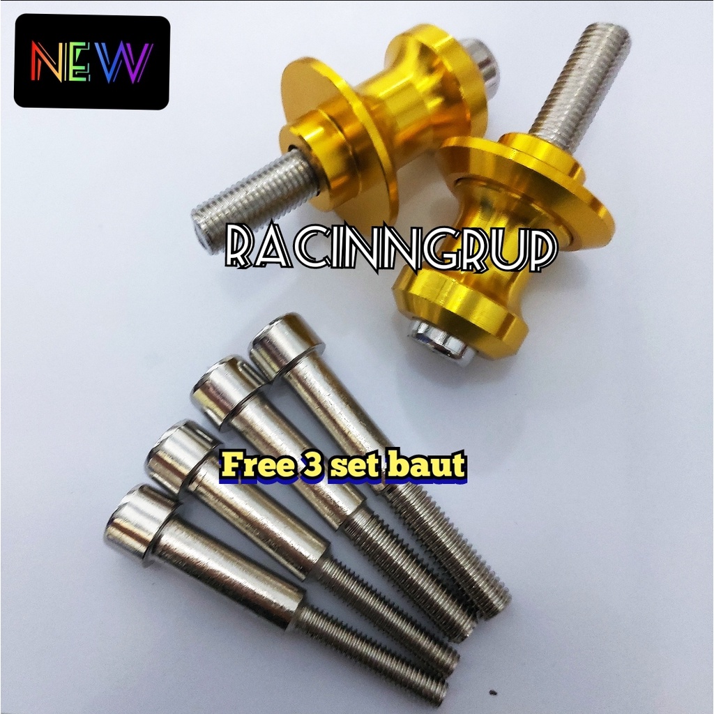 jalu pedok motor cnc import - gold