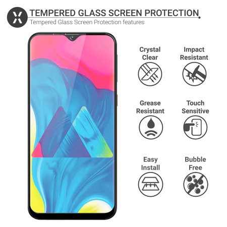 Temperglass Samsung Galaxy M10 Bening