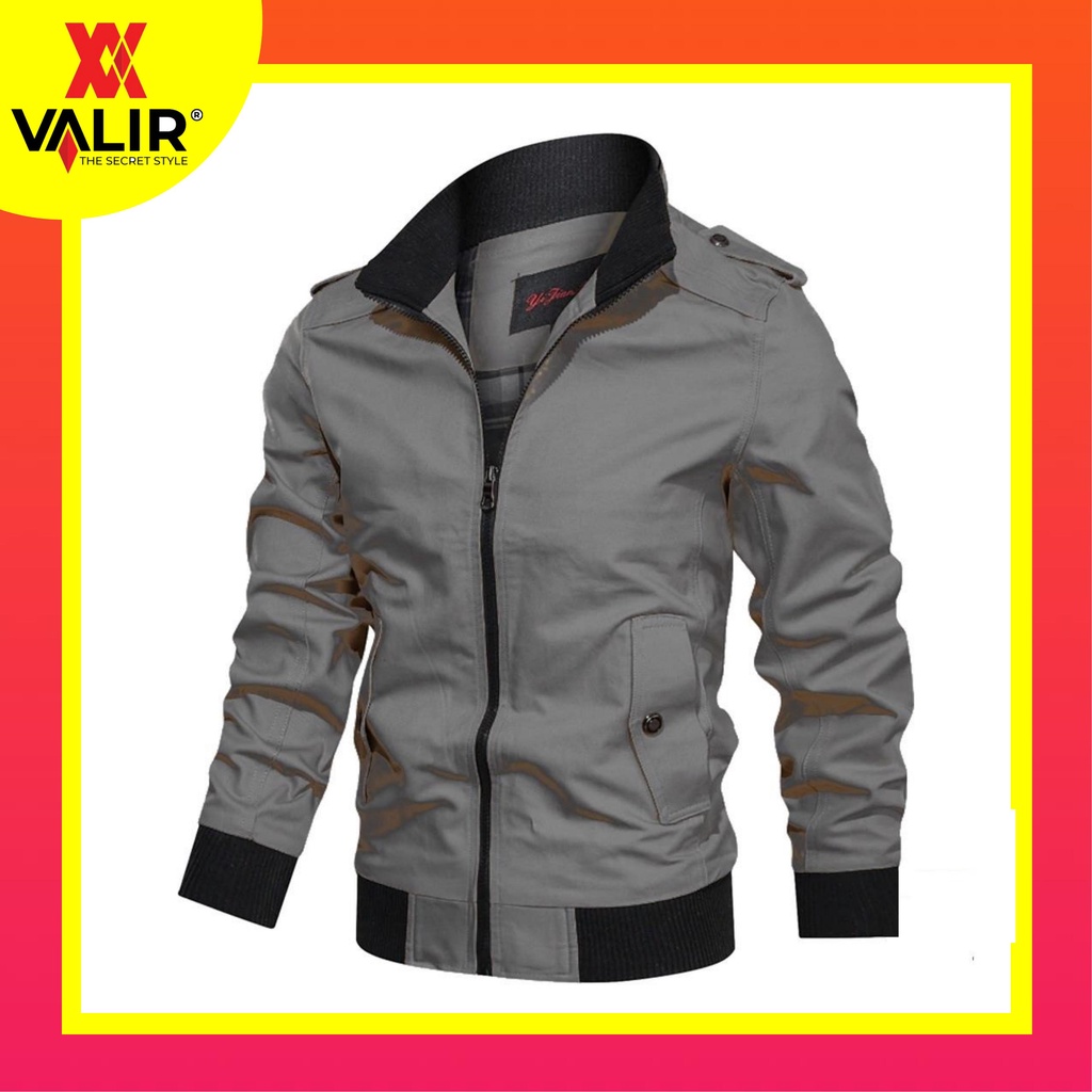 Jaket Taslan Pria Model Terbaru 2021 Keren/ Jaket Taslan Pria Valir Noise