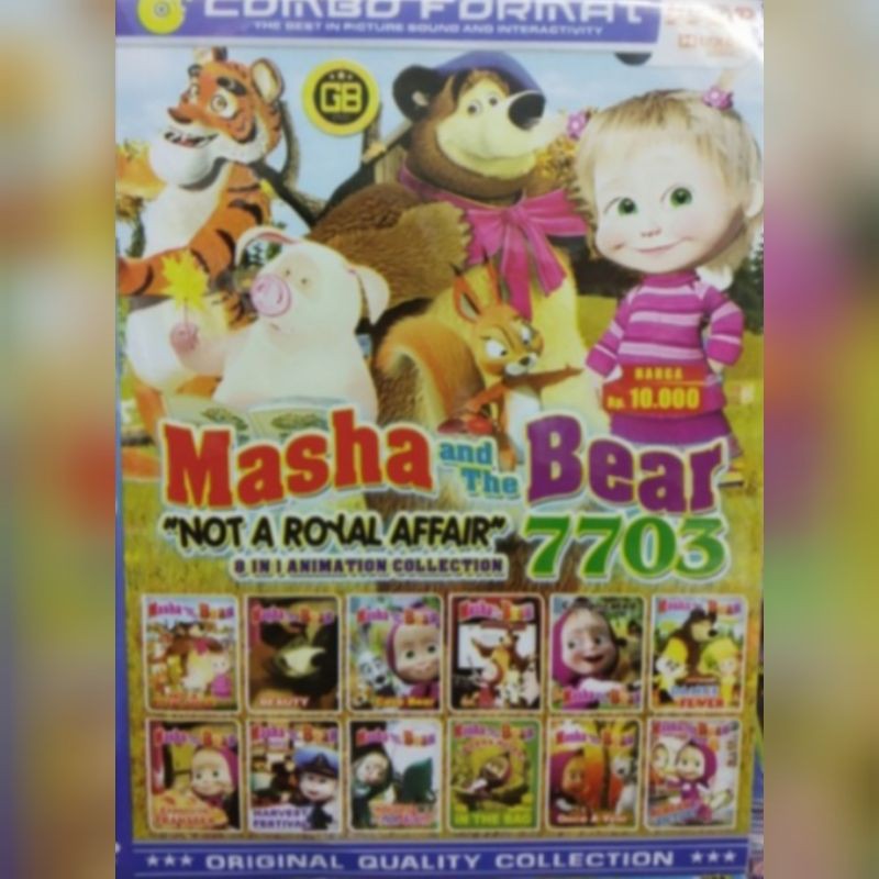 DVD Koleksi MASHA And The BEAR 7703