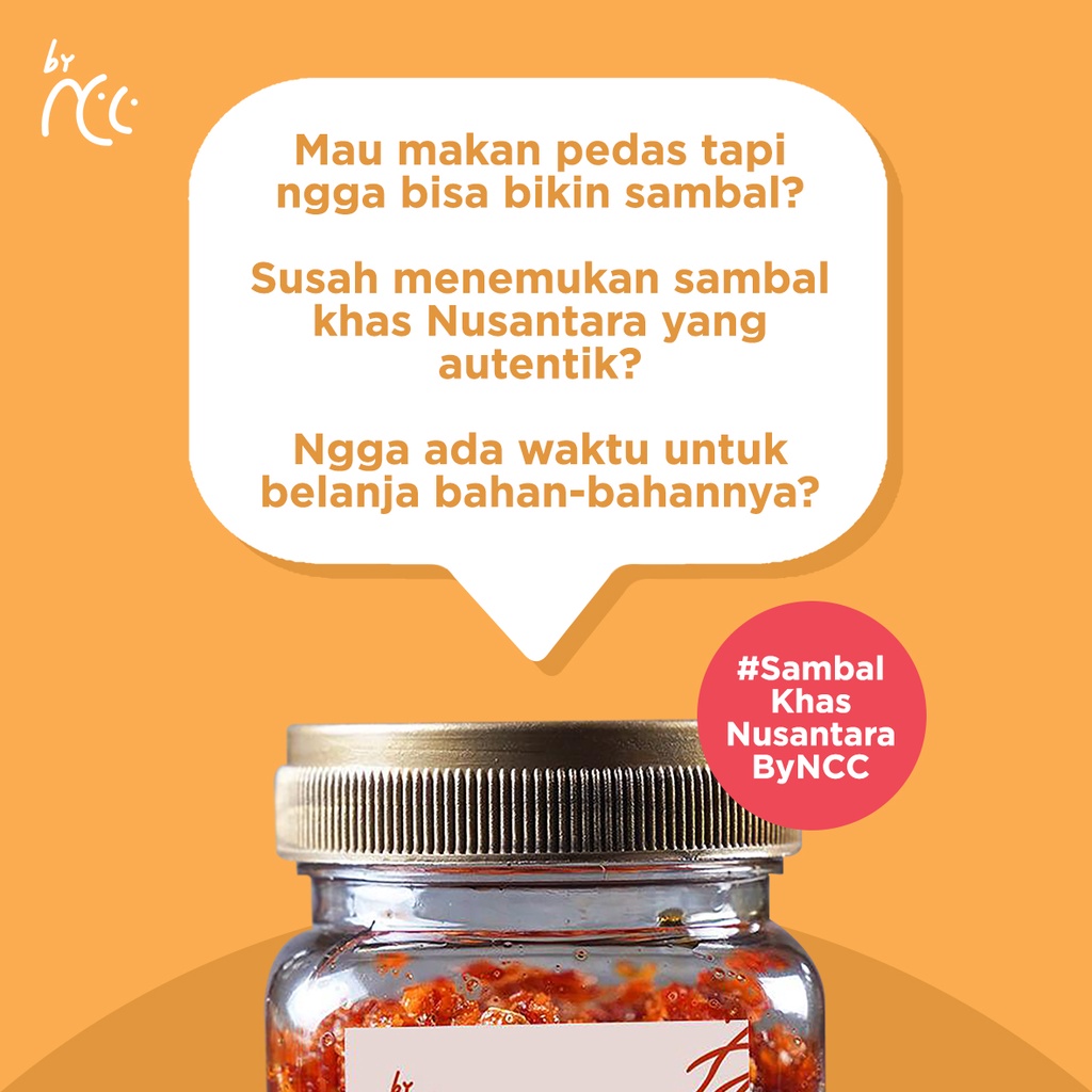 By NCC Sambel Teri Bumbu Masak Ala Rumahan Gurih dan Renyah / Makanan Cepat Saji Termurah