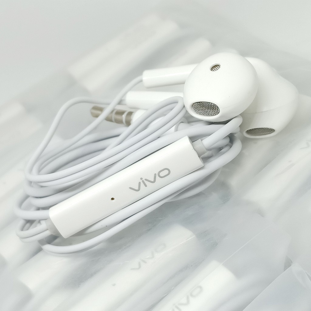 HANDSFREE EARPHONE VIVO ORI CABUTAN 100%