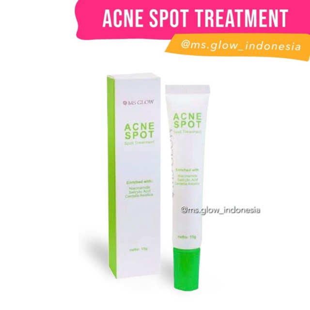 Cod New Acne Spot Treatment By Ms Glow Shopee Indonesia